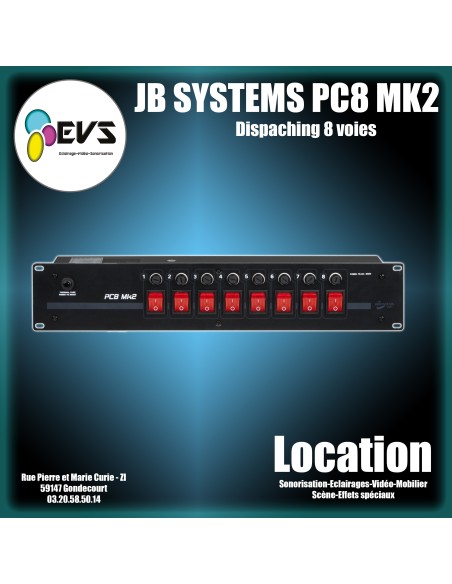 JB SYSTEMS - PC8 MK2