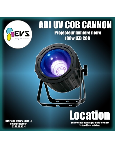 ADJ - UV COB CANNON