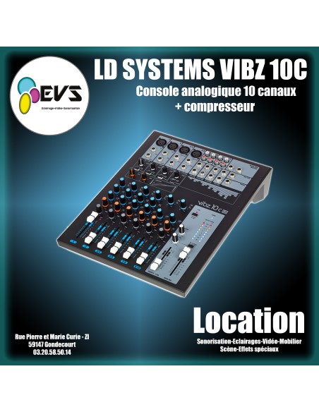LD SYSTEMS - VIBZ 10C
