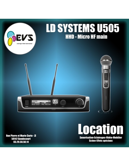 LD SYSTEMS - U505 HHD