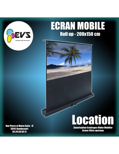 ECRAN ROLL UP 200x150