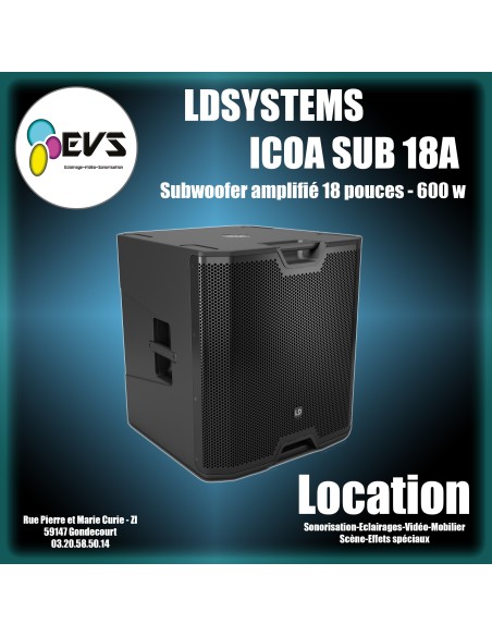 LD SYSTEMS - ICOA SUB 18A