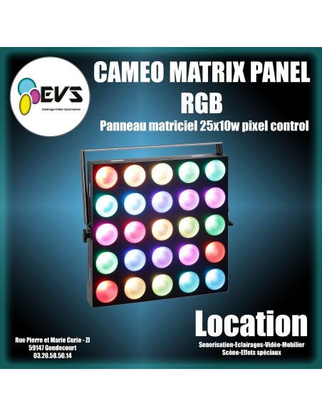 CAMEO - MATRIX PANEL RGB
