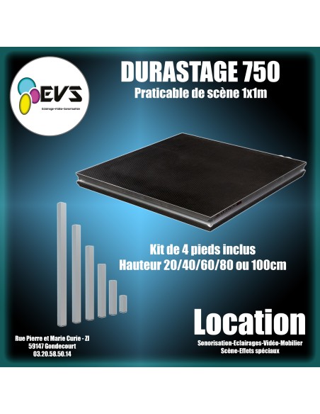 DURASTAGE 750 - 1x1M