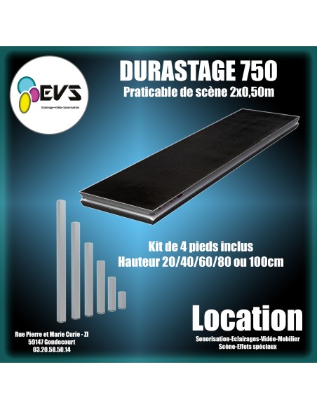 DURASTAGE 750 - 2x0.50M