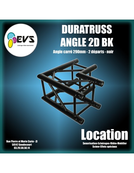 DURATRUSS - ANGLE 2D BLACK