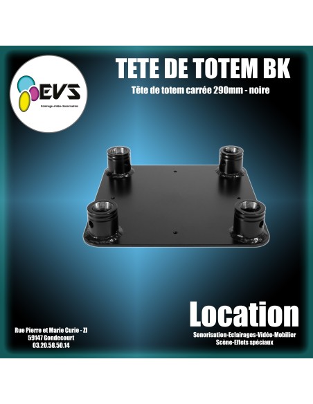 DURATRUSS - TETE DE TOTEM BLACK