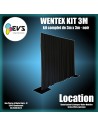 KIT WENTEX 3x3m