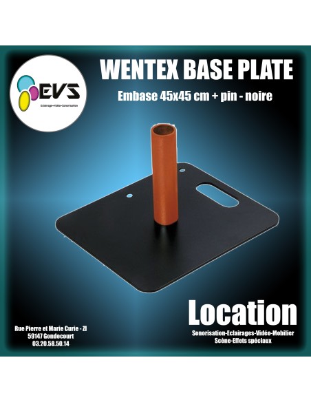 WENTEX - BASE PLATE 45X45