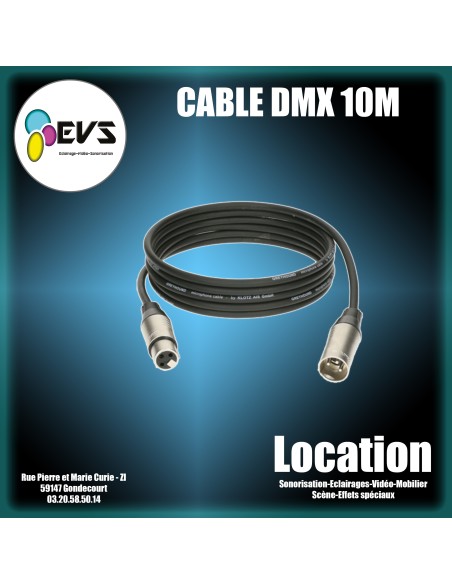 CABLE DMX 10M