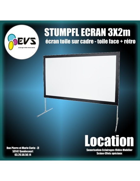 STUMPFL - ECRAN 3X2M