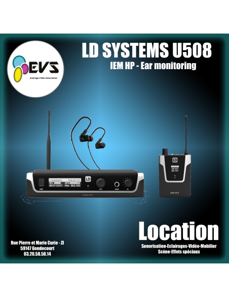 LD SYSTEMS - U508 IEM HP