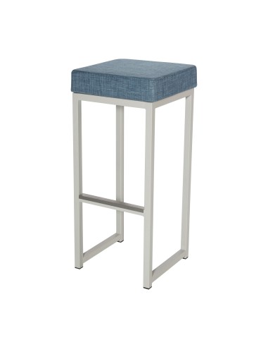 KUBO SMART BAR - TABOURET HAUT BLANC