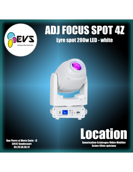 ADJ - FOCUS SPOT 4 WHITE