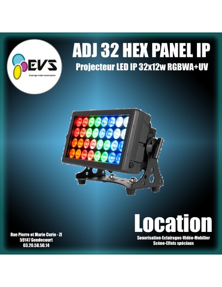 ADJ - 32 HEX PANEL IP