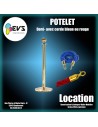 POTELET GUIDE FOULE