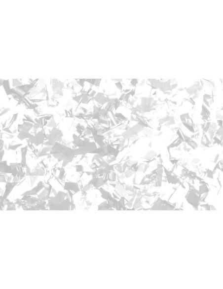 1 KG CONFETTIS - BLANC METAL