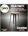 TOLIX PARTY -  TABLE HAUTE