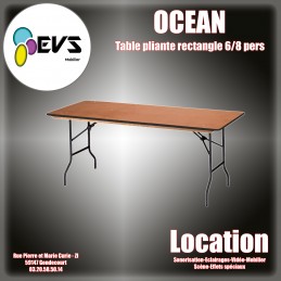 OCEAN - TABLE RECT  6/8...