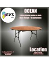OCEAN - TABLE RONDE 10 PERSONNES