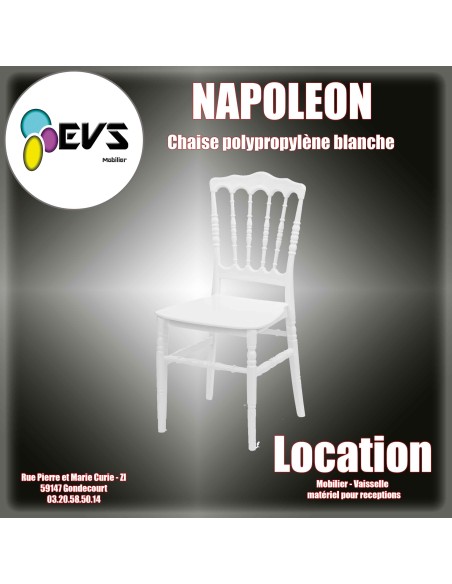 CHAISE NAPOLEON BLANCHE