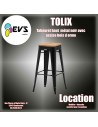 TOLIX TABOURET HAUT