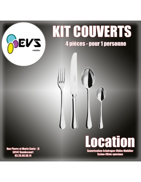 KIT COUVERTS OLYMPIA  (1 PERS)