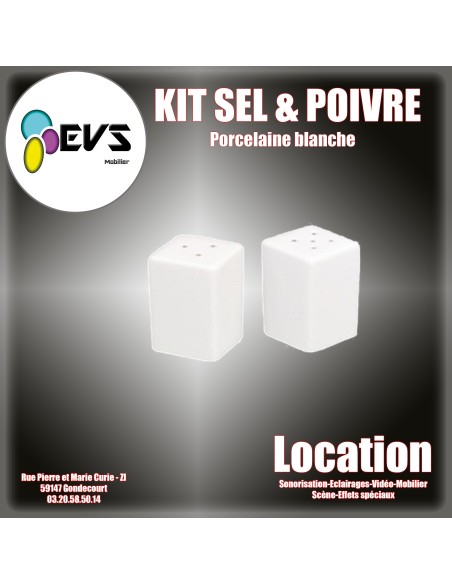 KUBZ - KIT SEL ET POIVRE