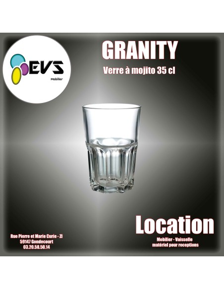 GRANITY - VERRE A MOJITO 35cl