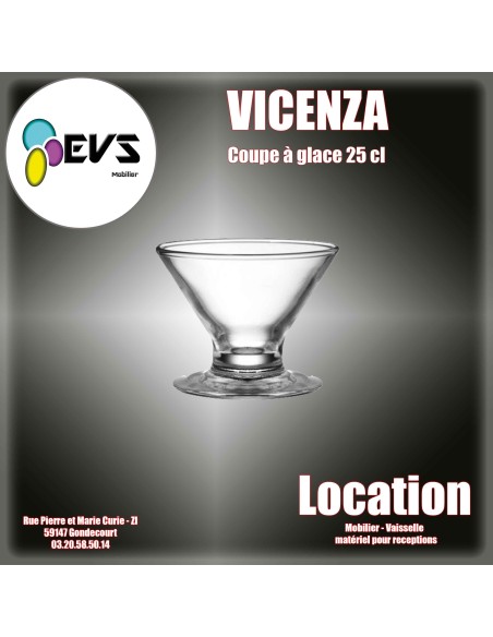 VICENZA - COUPE A GLACE 25CL