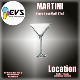 MARTINI - VERRE COCKTAIL 21CL