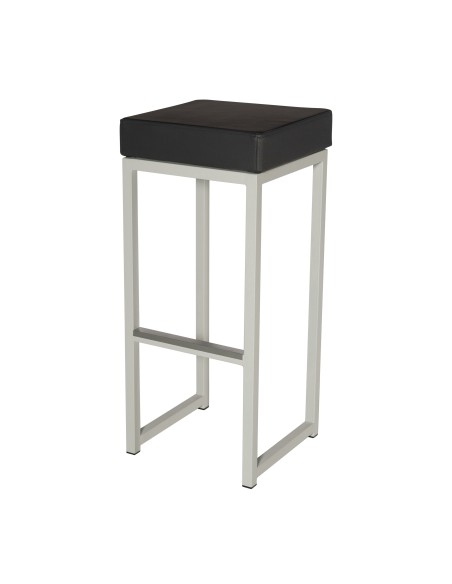 KUBO SMART BAR - TABOURET HAUT BLANC
