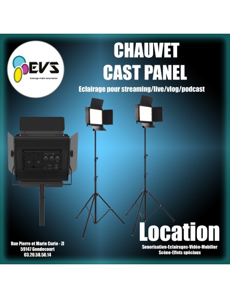 CHAUVET - CAST PANEL