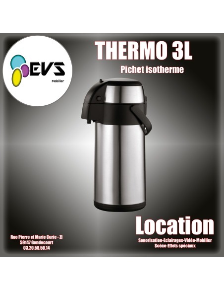 PICHET ISOTHERME 3L - THERMO