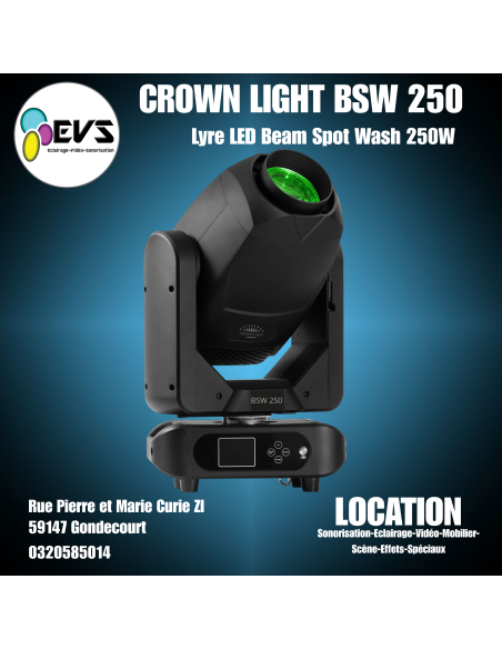 CROWN LIGHT- BSW 250