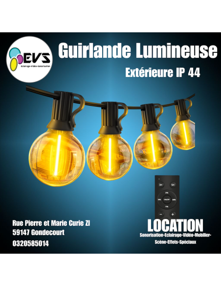 GUIRLANDE LUMINEUSE