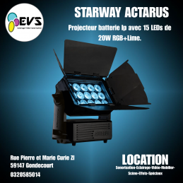 Lot 4 Projecteurs Starway...
