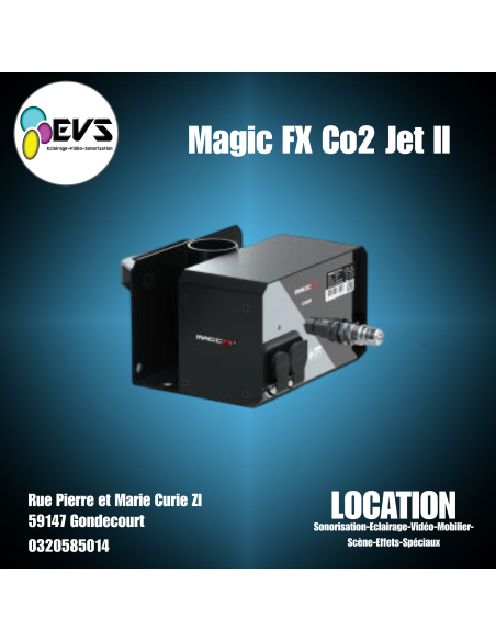 Lot de 4 MAGIC FX - Co2 JET II