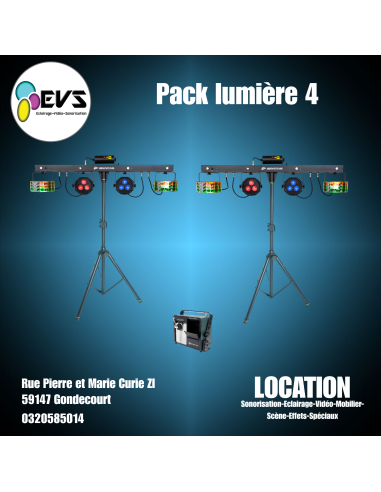 PACK LUMIERE 4