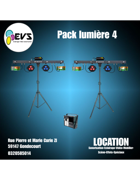 PACK LUMIERE 4