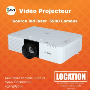 Vidéo Projecteur EPSON 5200 Lumens