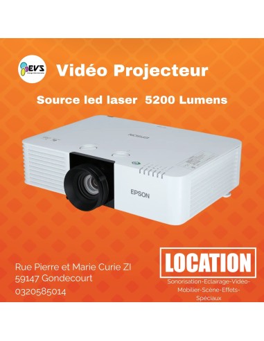 Vidéo Projecteur EPSON 5200 Lumens